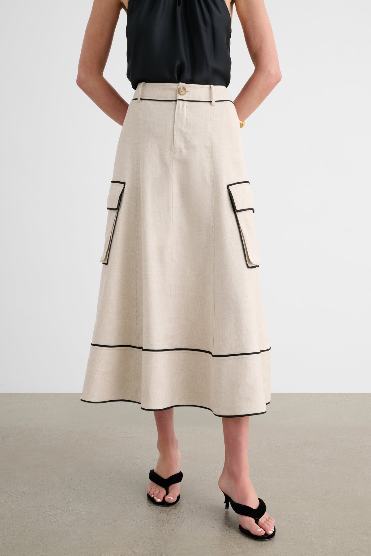SHILOH HIGH WAIST CARGO SKIRT