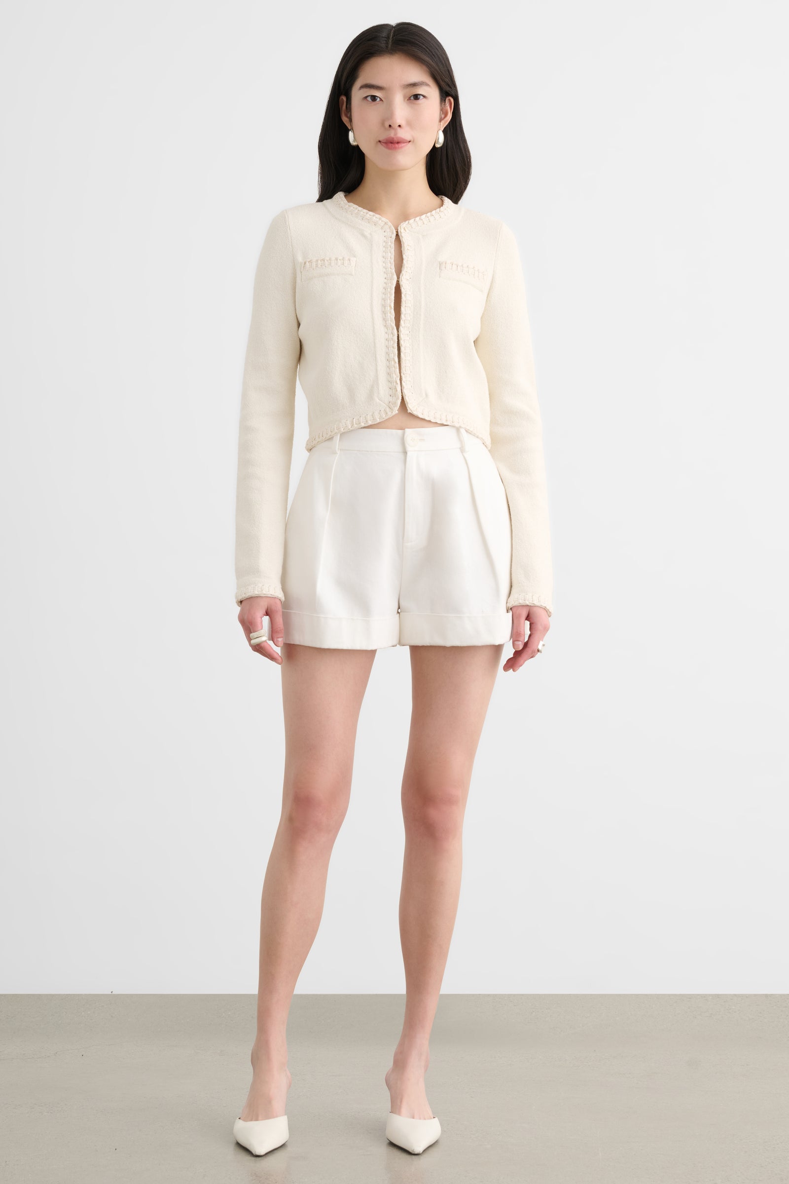 NARA CUFFED SHORTS - Toccin