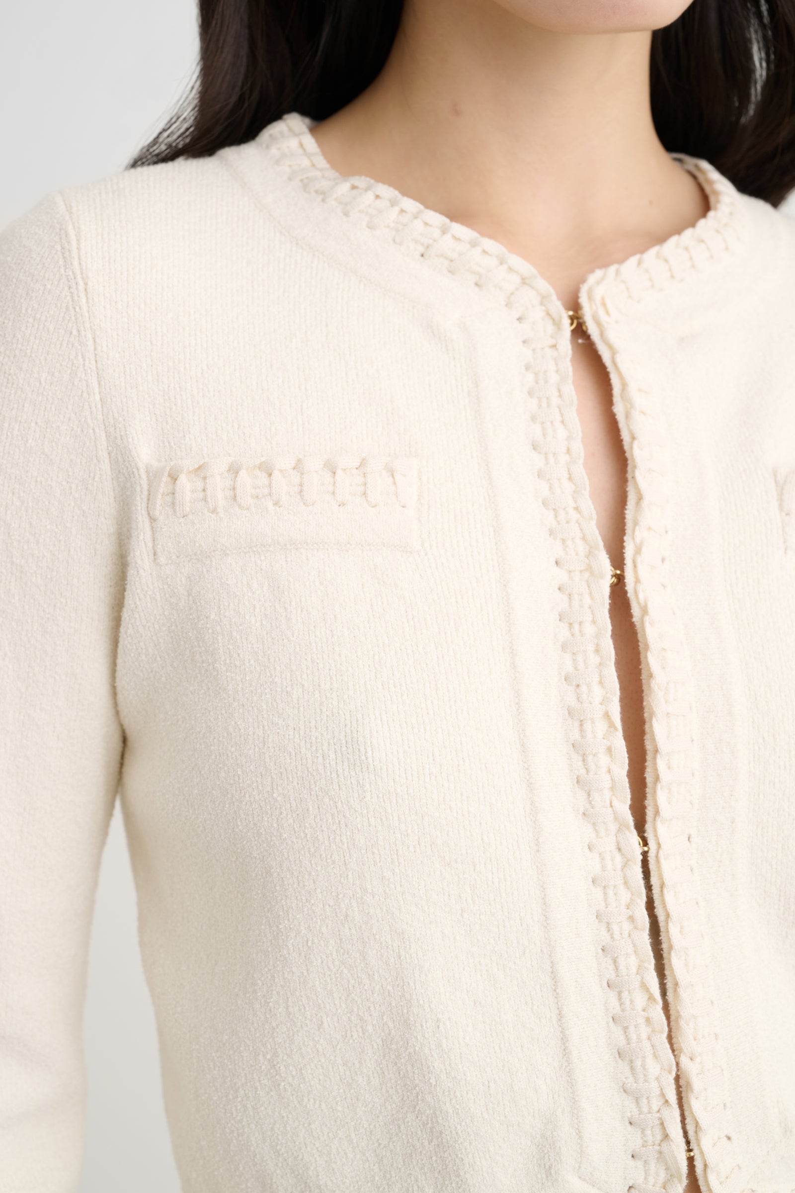 NETTIE FLARED SLEEVE CARDIGAN