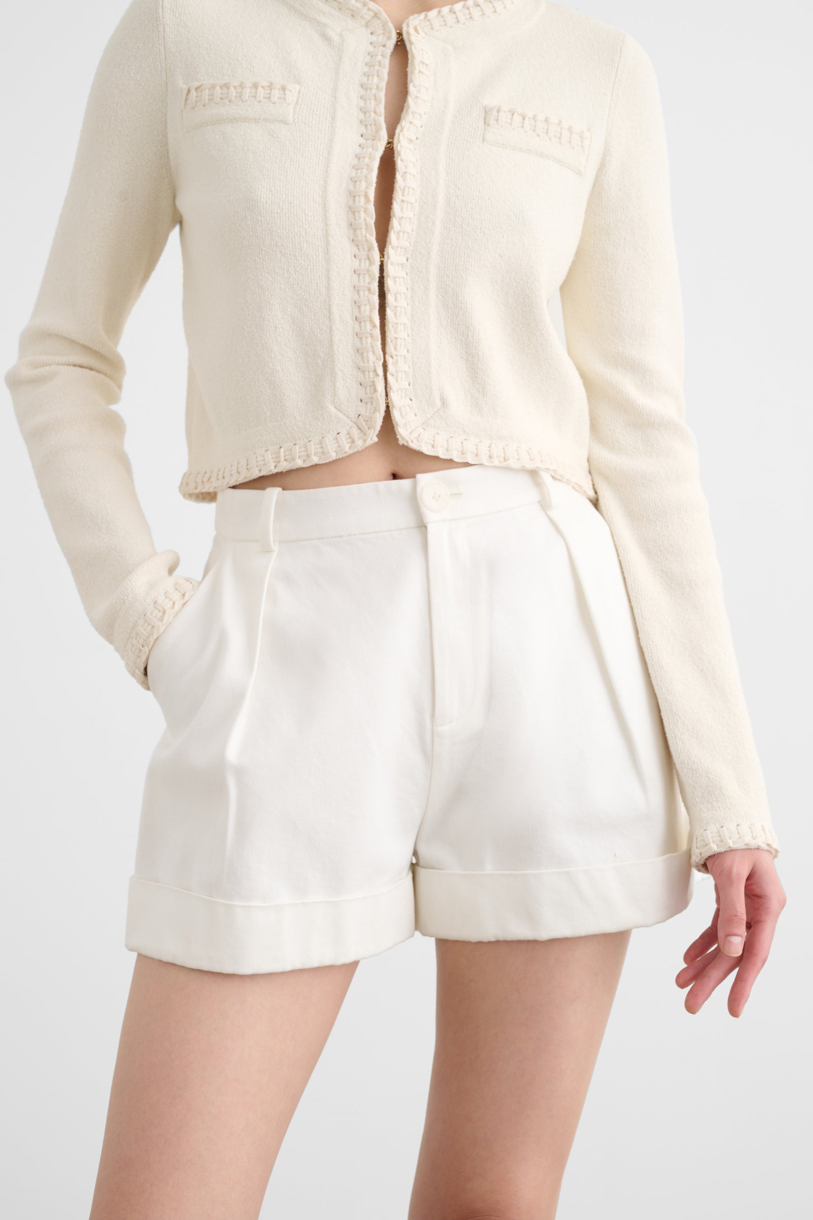 NARA CUFFED SHORTS - Toccin
