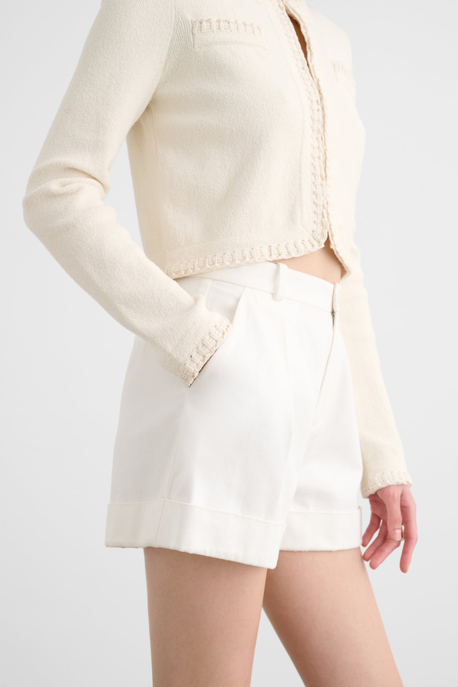NARA CUFFED SHORTS - Toccin