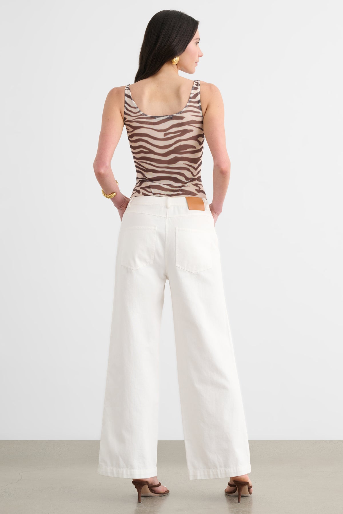 WYATT SCOOP NECK THONG BODYSUIT - Toccin