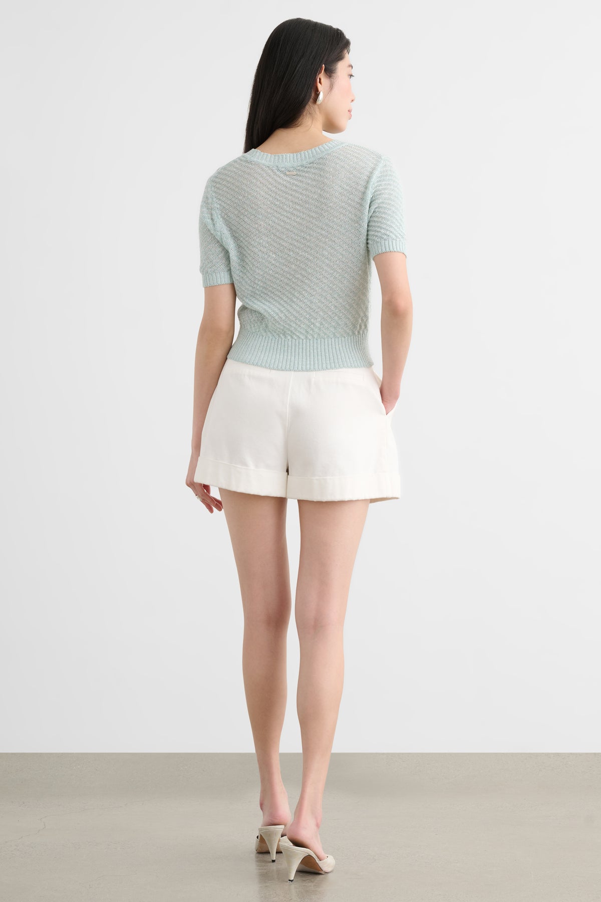 MERRYN SHORT SLEEVE SWEATER - Toccin