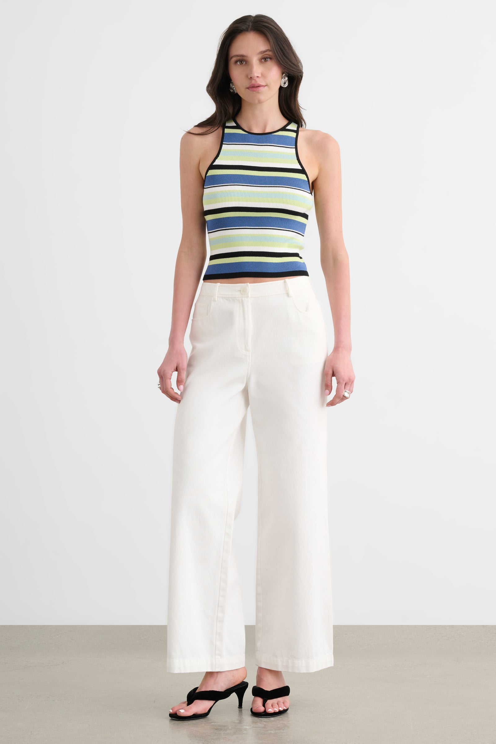AVERY RACER TANK - Toccin