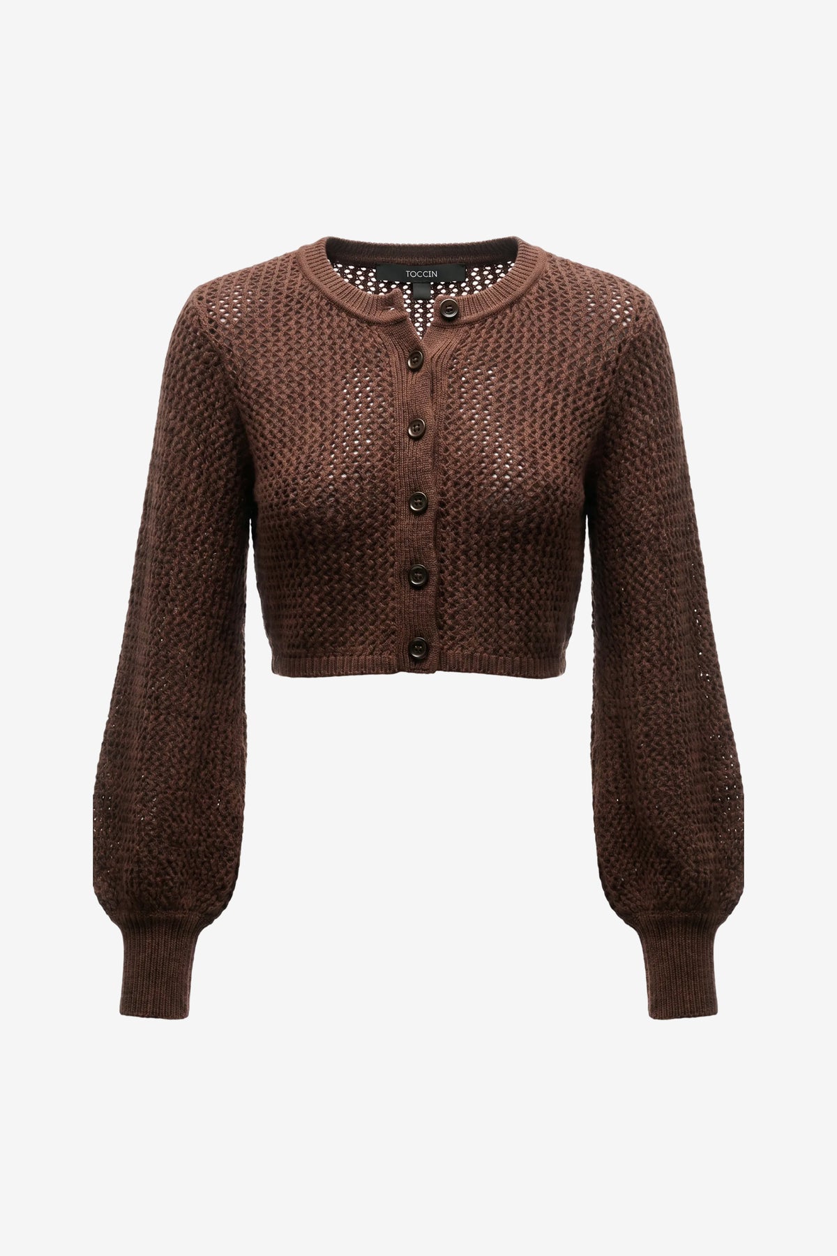 TORI BLOUSON SLEEVE CARDIGAN - Toccin