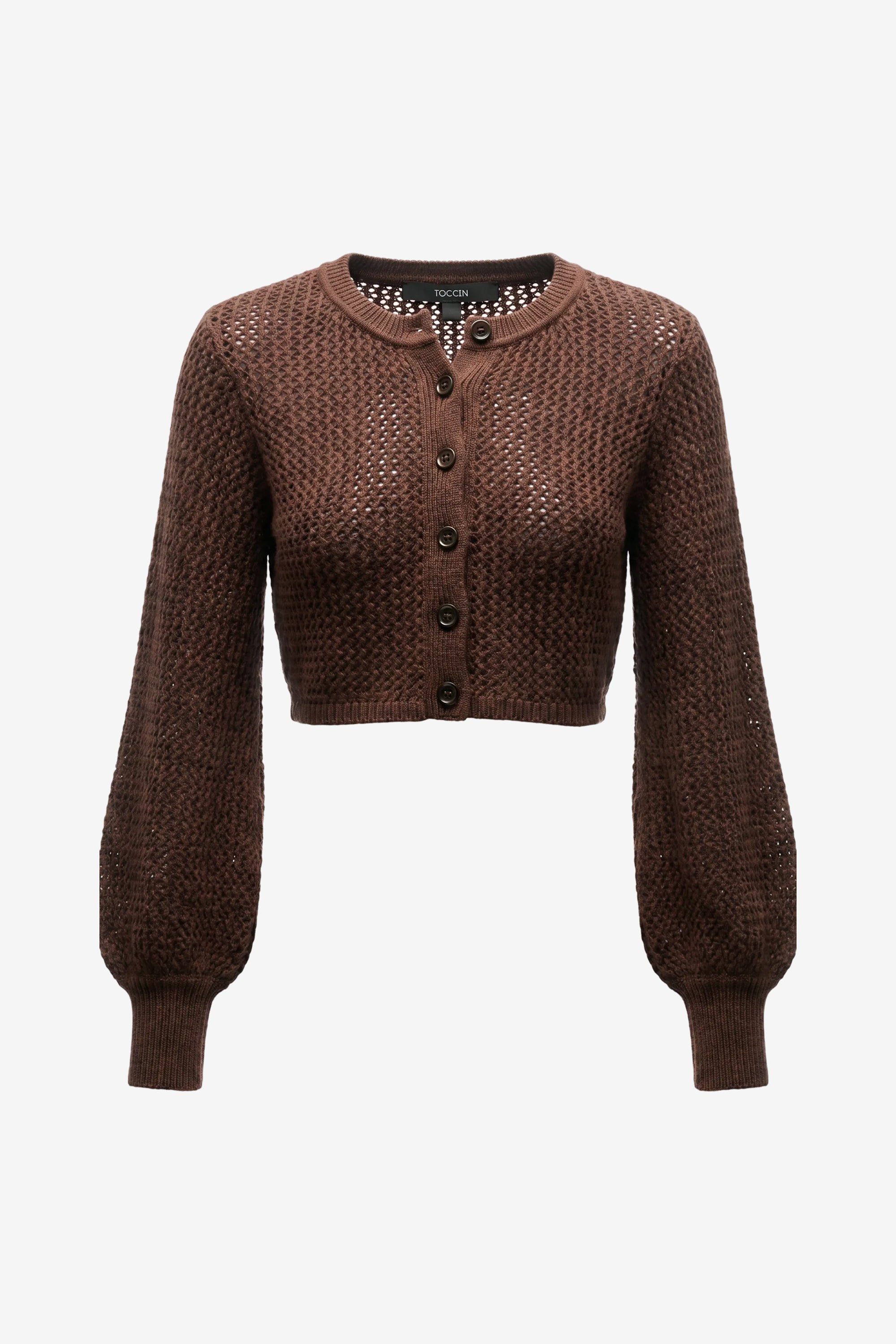 Toccin | TORI BLOUSON SLEEVE CARDIGAN