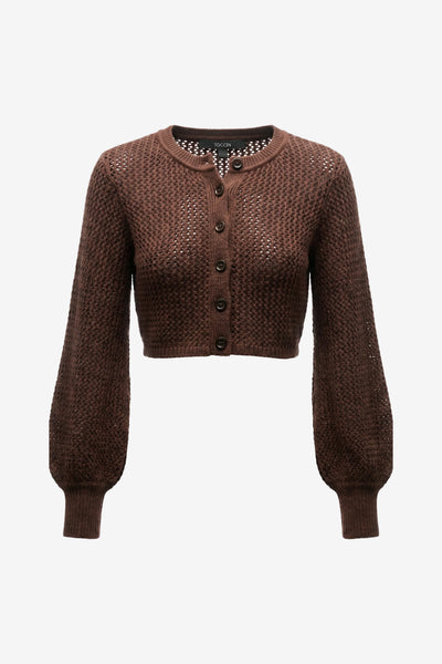 Toccin | TORI BLOUSON SLEEVE CARDIGAN