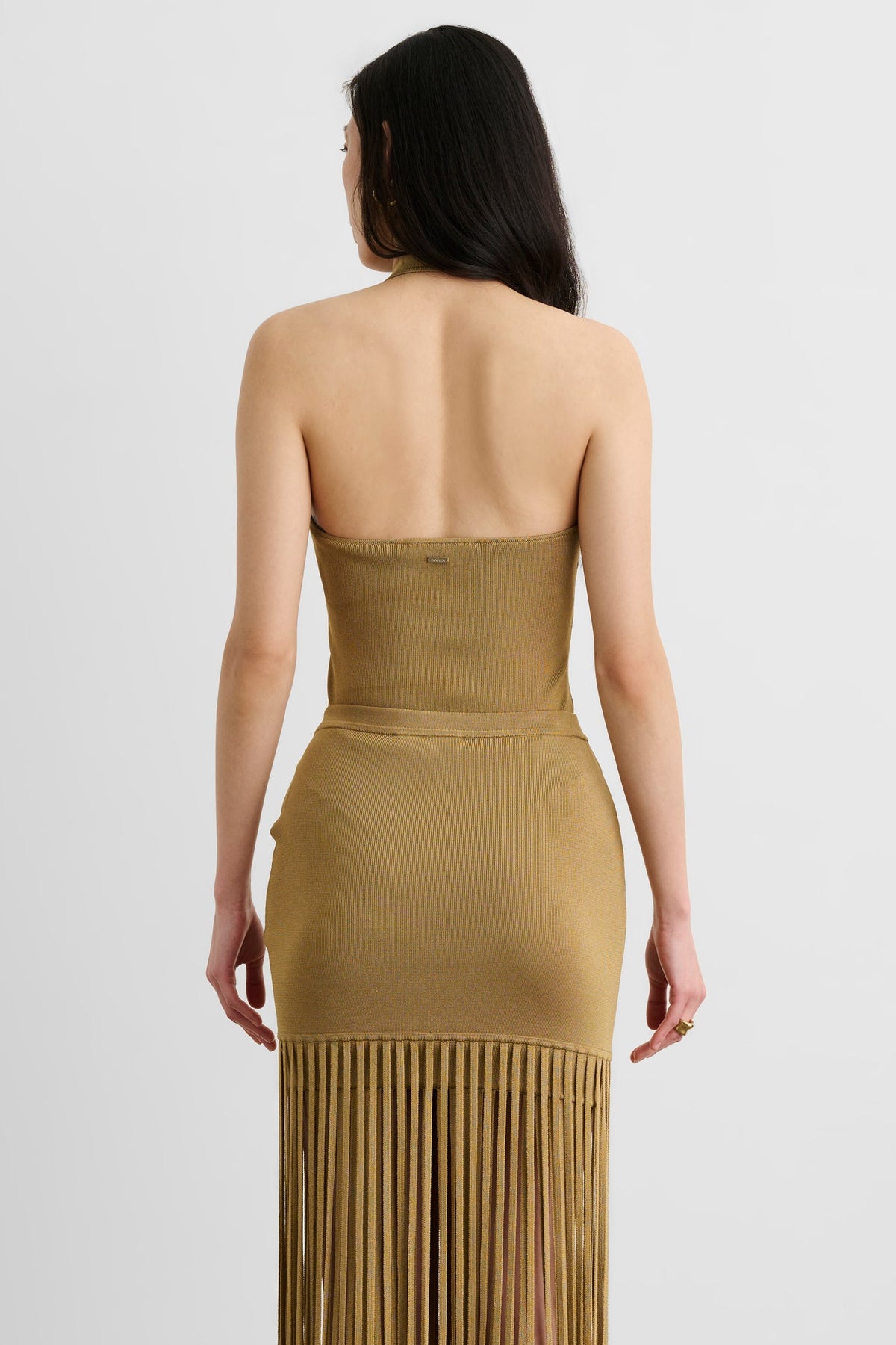 KAYLEIGH HALTER BODYSUIT - Toccin