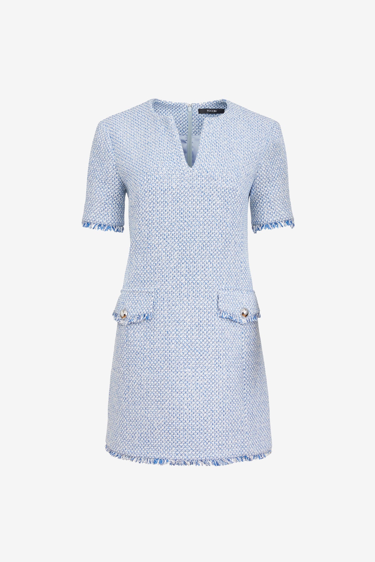 Toccin - BLYTHE SHORT SLEEVE MINI SHIFT DRESS