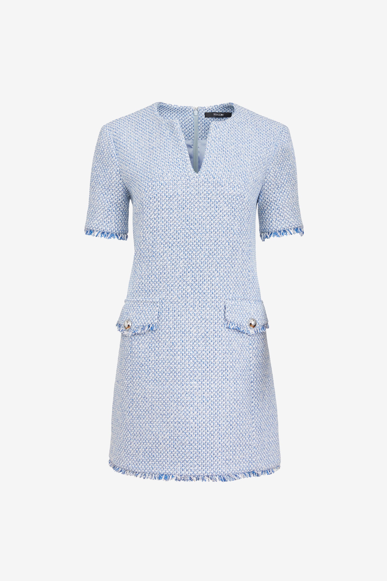 Toccin - BLYTHE SHORT SLEEVE MINI SHIFT DRESS