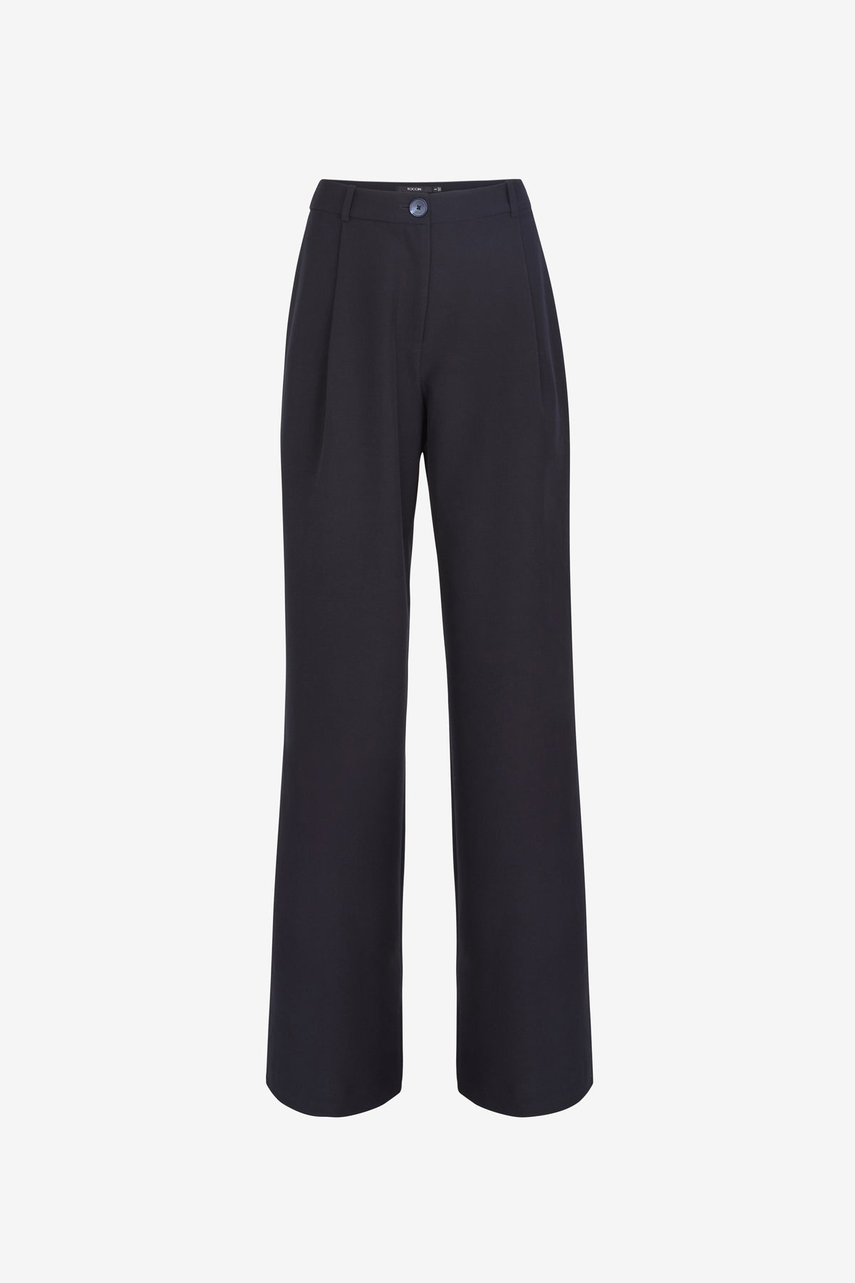 SOLARA PLEATED WIDE LEG TROUSER - Toccin