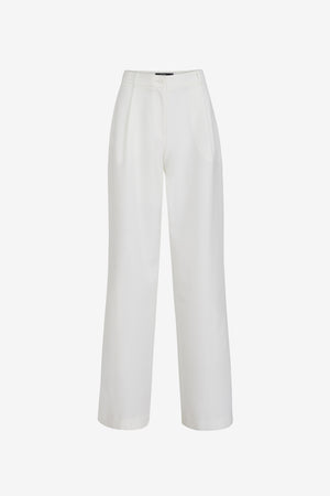 SOLARA PLEATED WIDE LEG TROUSER - Toccin