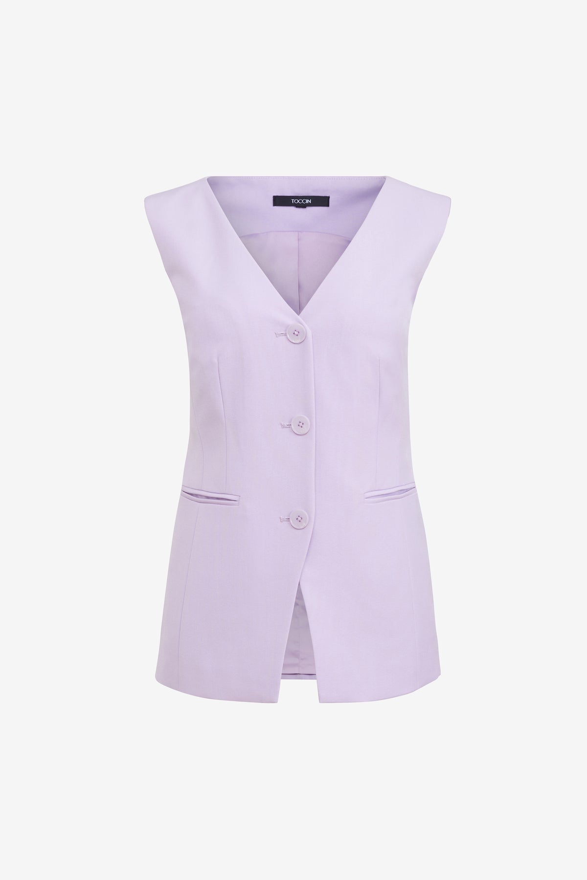 TIBBIE THREE-BUTTON VEST - POS - Toccin