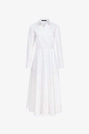 ANIKA LONG SLEEVE SHIRT DRESS - POS - Toccin