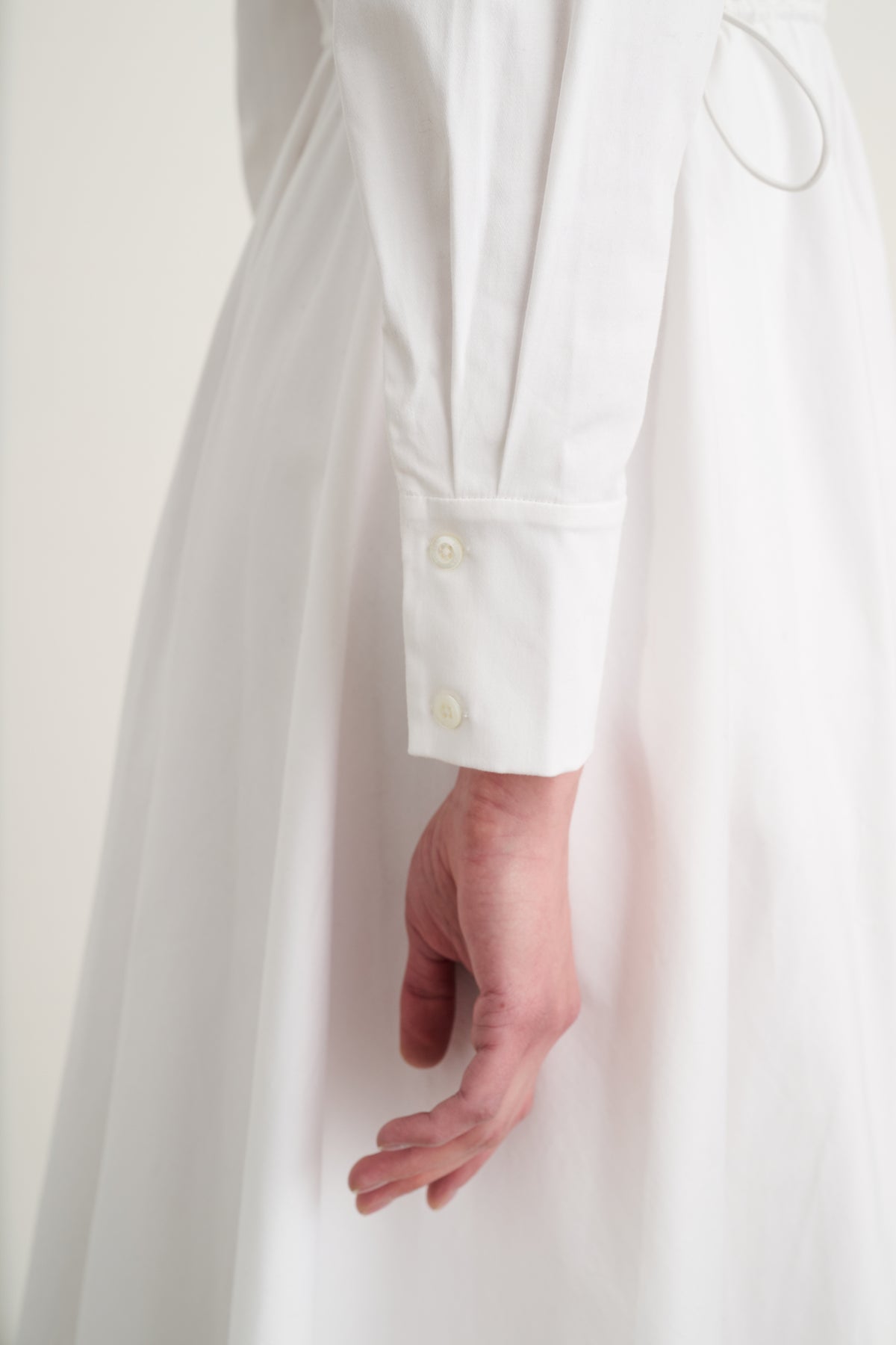 ANIKA LONG SLEEVE SHIRT DRESS - Toccin