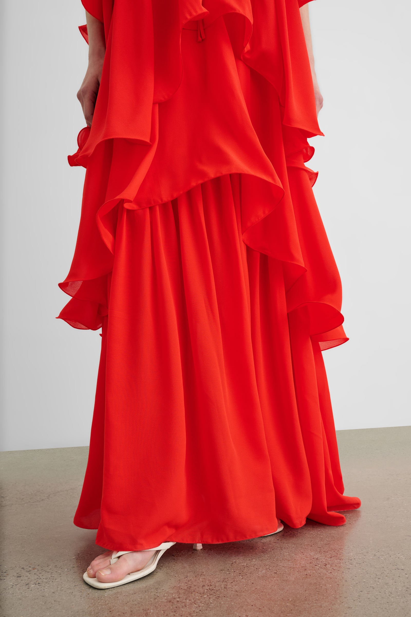 AUGUSTINA TIERED MAXI DRESS - Toccin