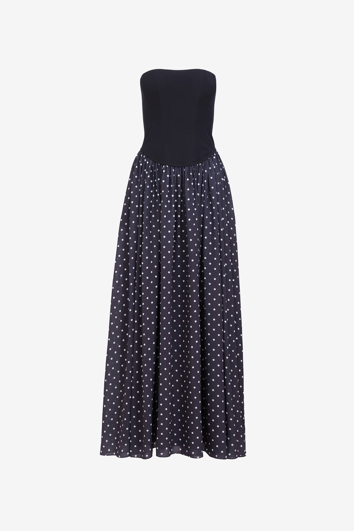 ODETTE STRAPLESS CORSET MAXI DRESS ODETTE STRAPLESS CORSET MAXI DRESS