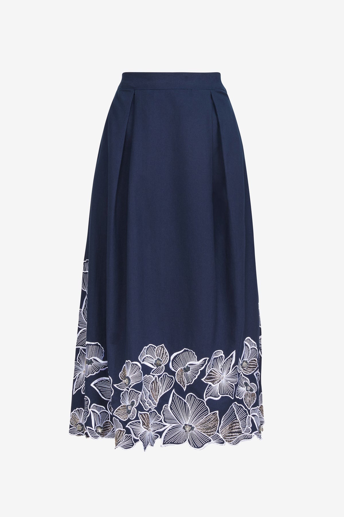STACY MIDI SKIRT - POS - Toccin
