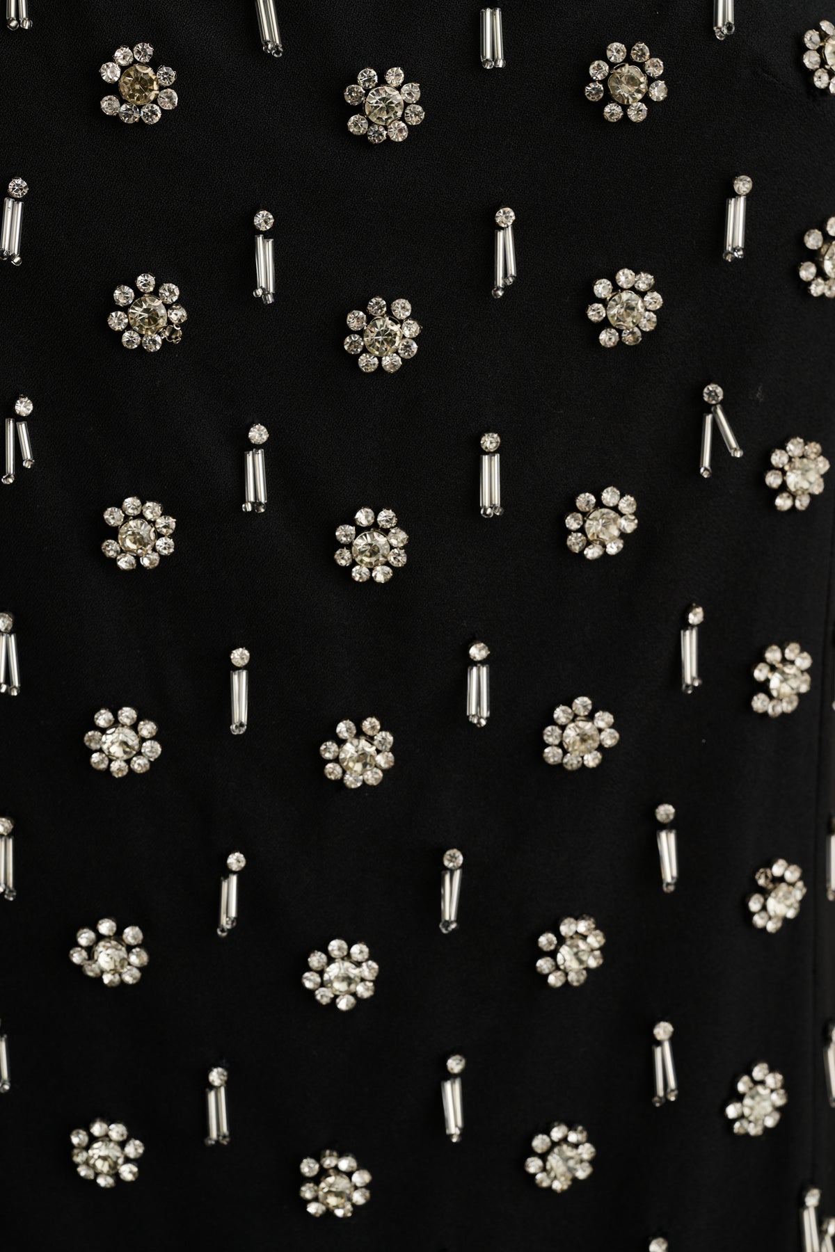 DOVE HAND-BEADED MINI SHIFT DRESS - Toccin