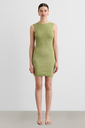 ALAINA LOW BACK MINI DRESS - Toccin