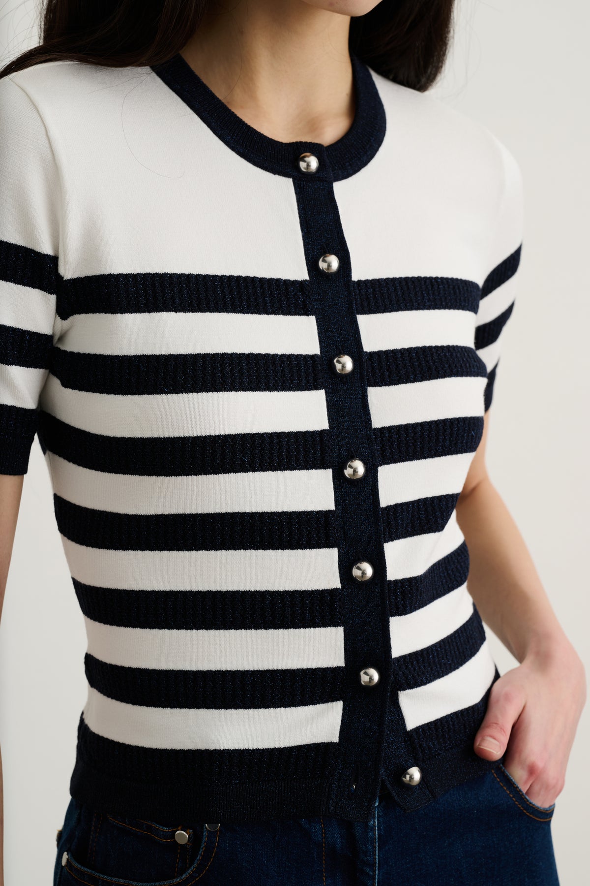 OAKLEY SHORT SLEEVE CARDIGAN