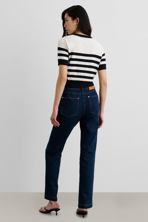 VELDA SHORT SLEEVE SWEATER