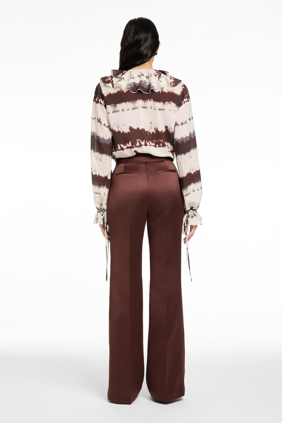 TOBI EXAGGERATED RUFFLE BLOUSE - Toccin