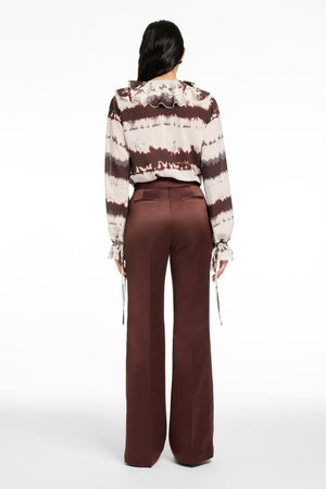 TOBI EXAGGERATED RUFFLE BLOUSE - Toccin