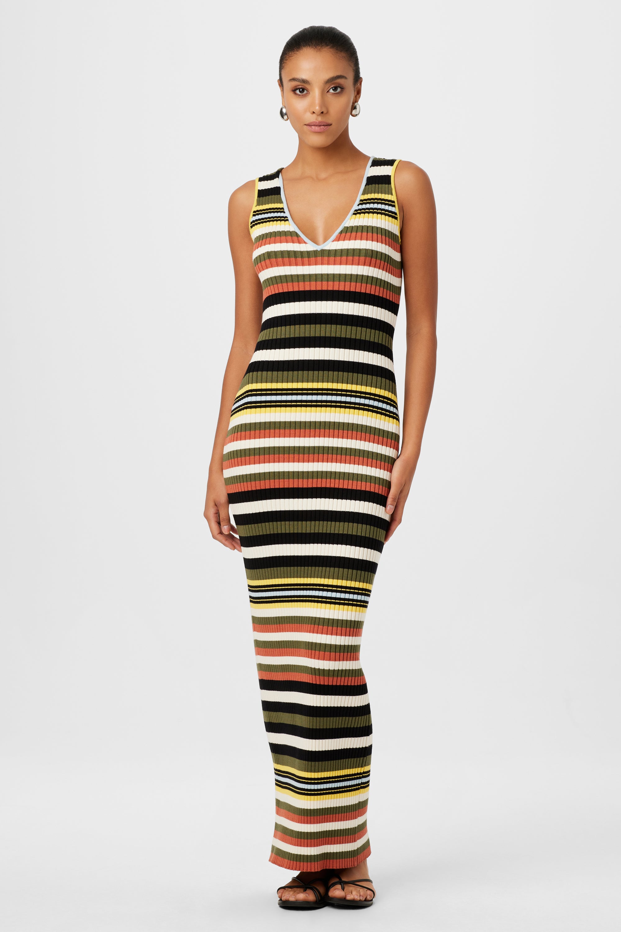Bowie Sleeveless Bodycon Dress - Toccin