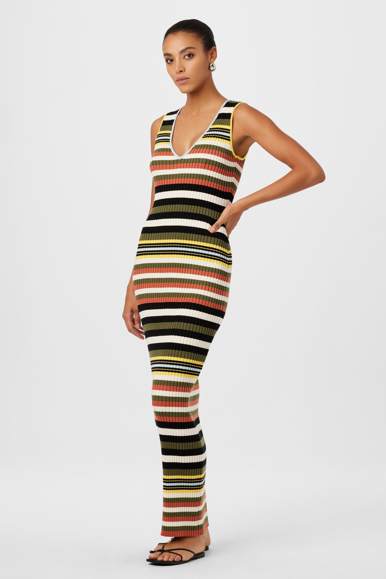 Bowie Sleeveless Bodycon Dress - Toccin