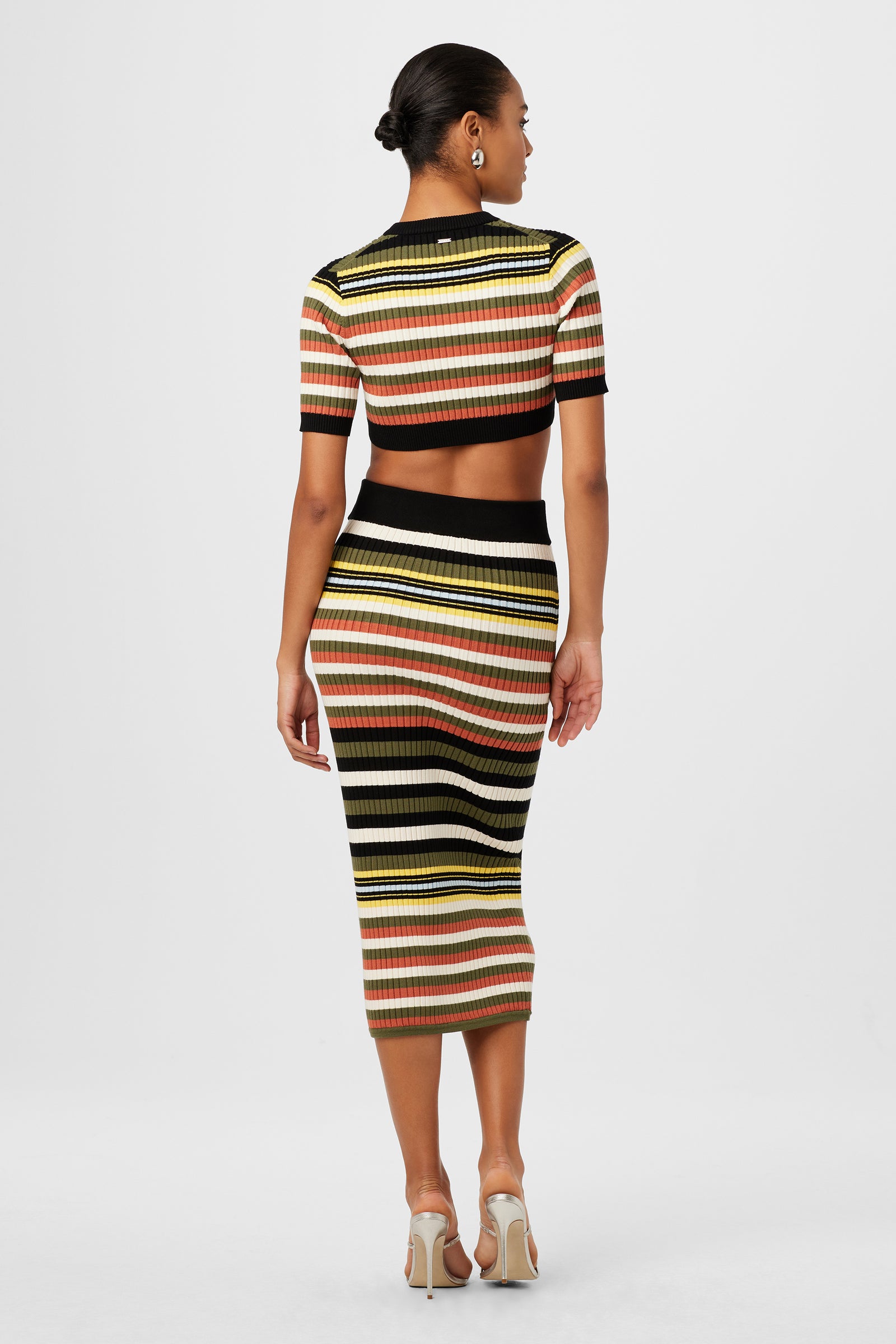 Cadence Faux Wrap Skirt - Toccin