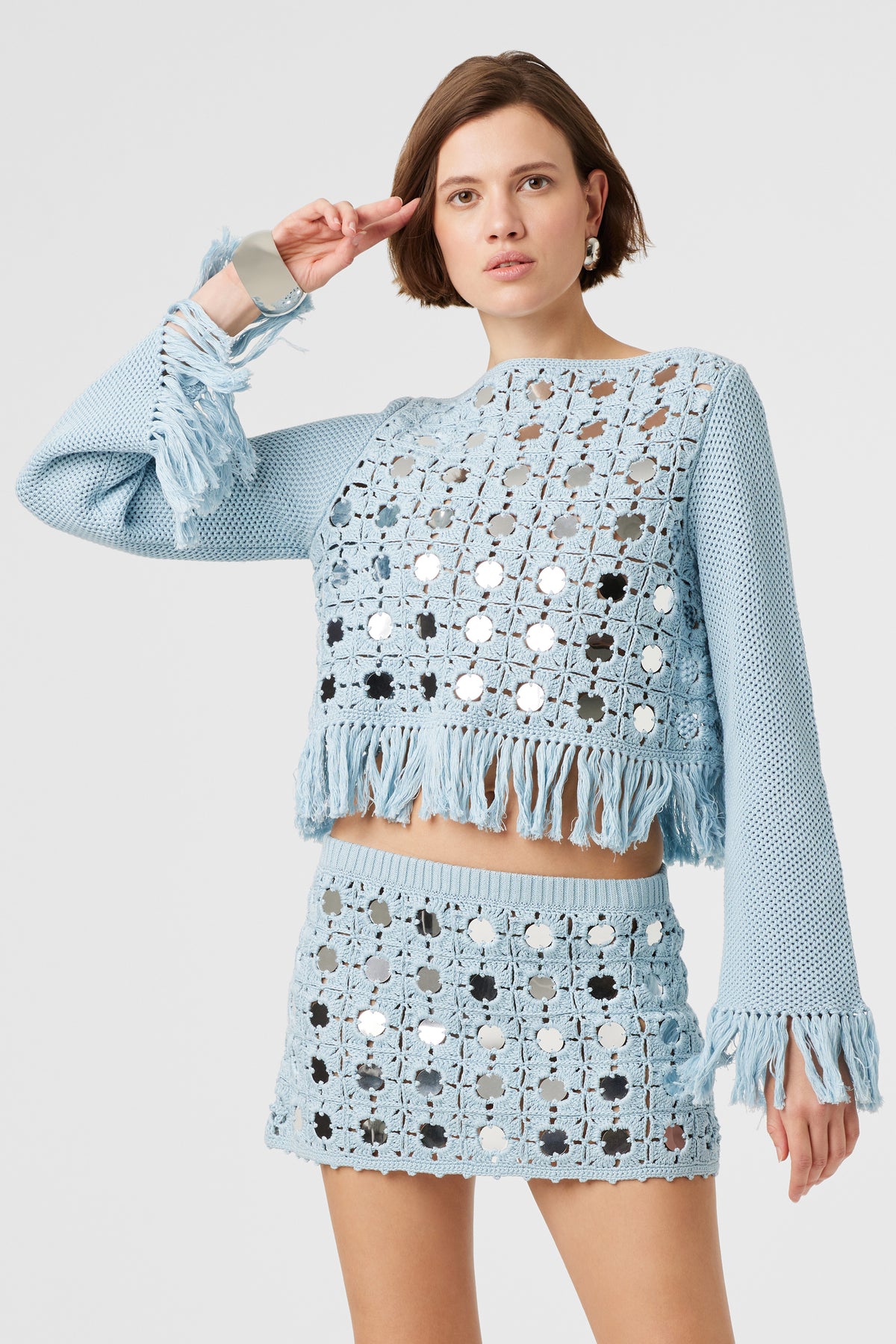 Camilla Crochet Mirror Top - Toccin