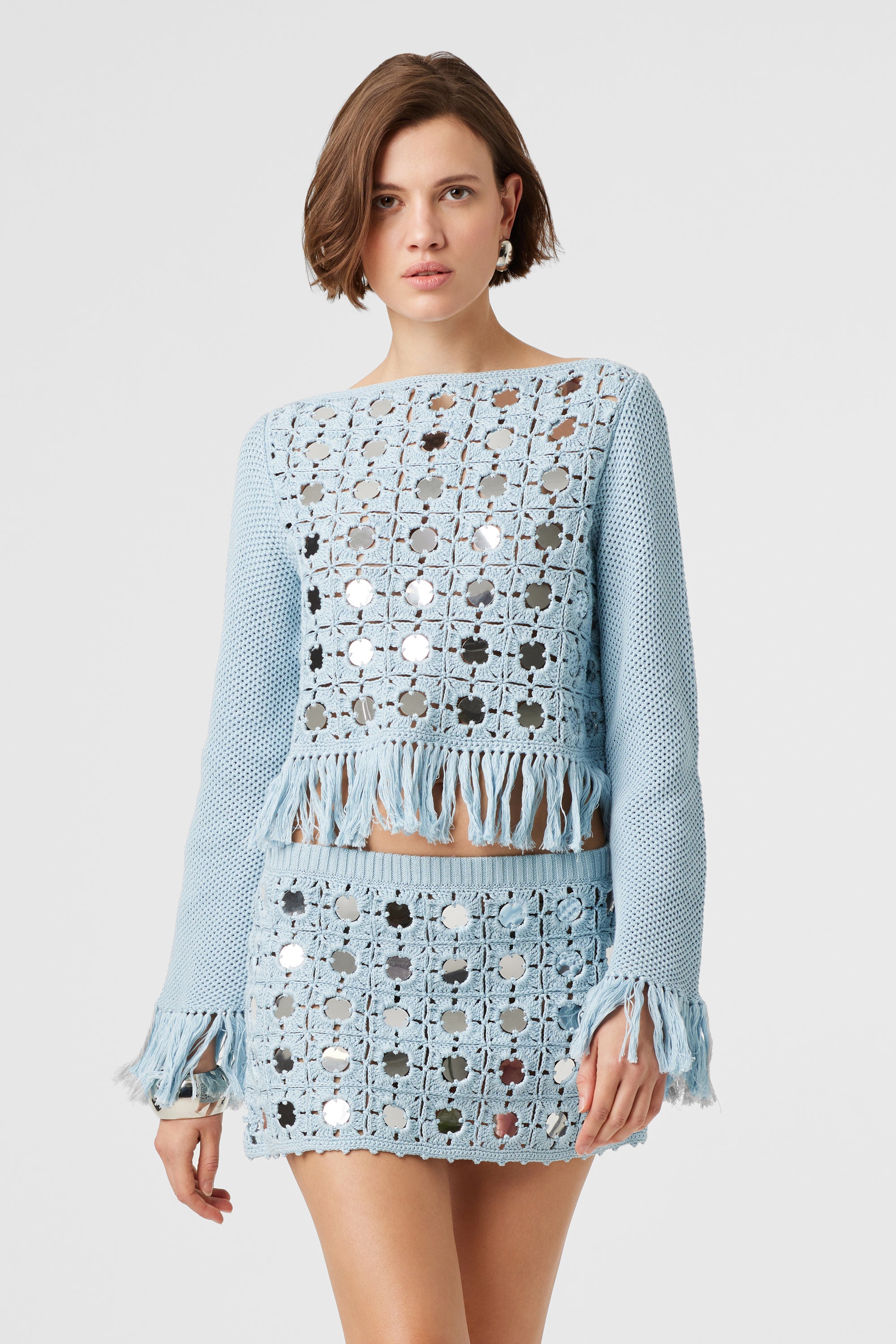 Camilla Crochet Mirror Top - Toccin