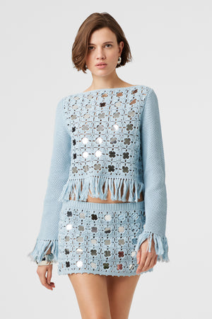 Camilla Crochet Mirror Top - Toccin