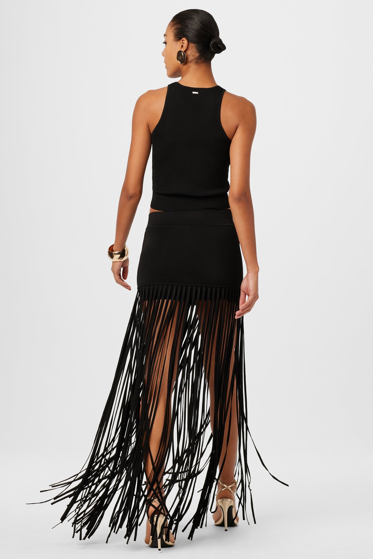 Carlyle Fringe Mini Skirt - Toccin