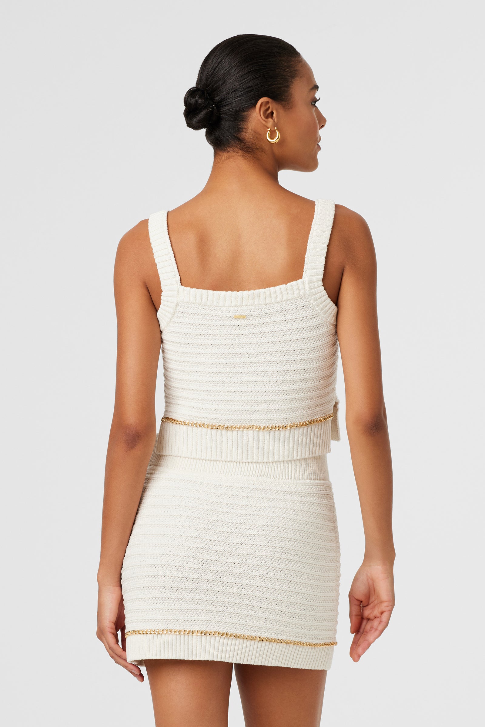 Daisy Cropped Tank - Toccin