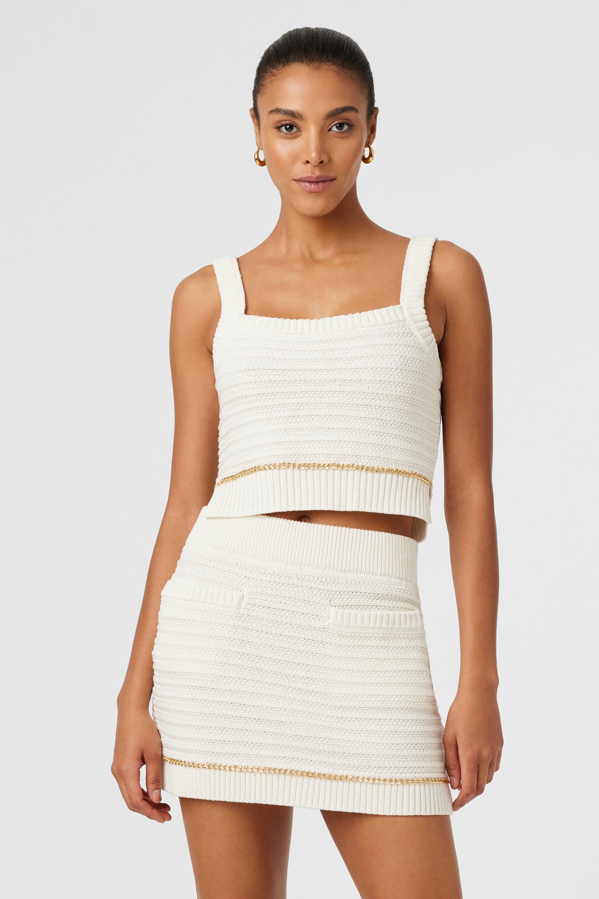 Daisy Cropped Tank - Toccin