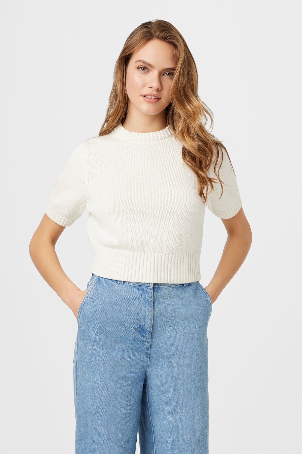 Elsie Cotton Pull Over Sweater - Toccin