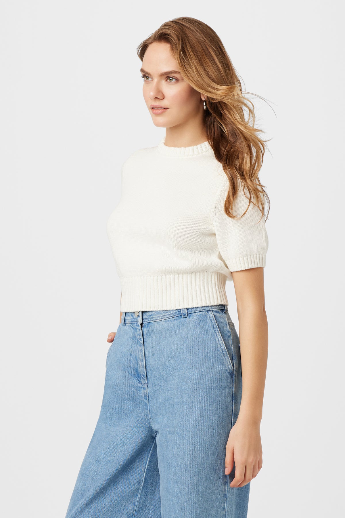 Elsie Cotton Pull Over Sweater - Toccin