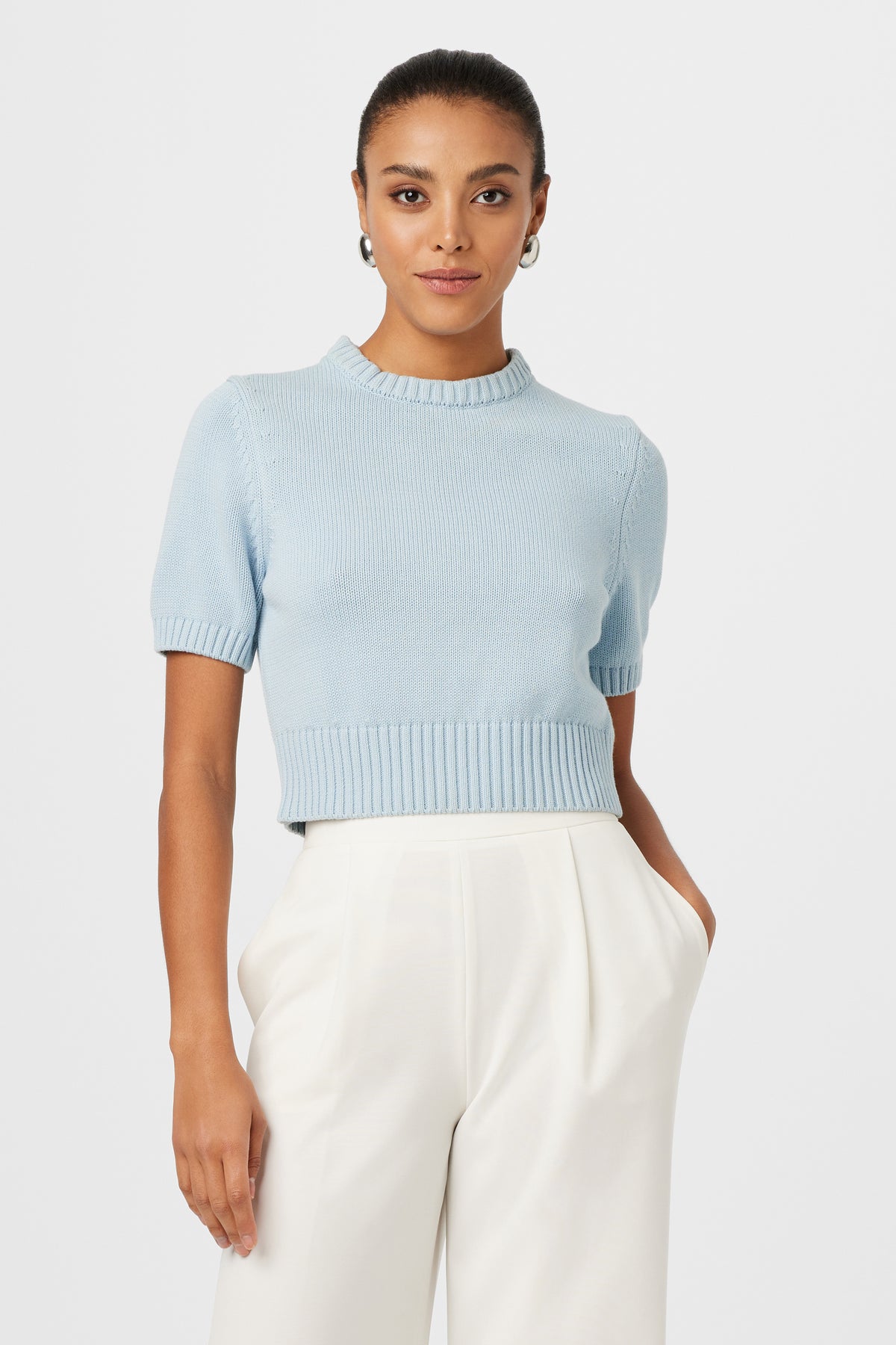 Elsie Cotton Pull Over Sweater - Toccin
