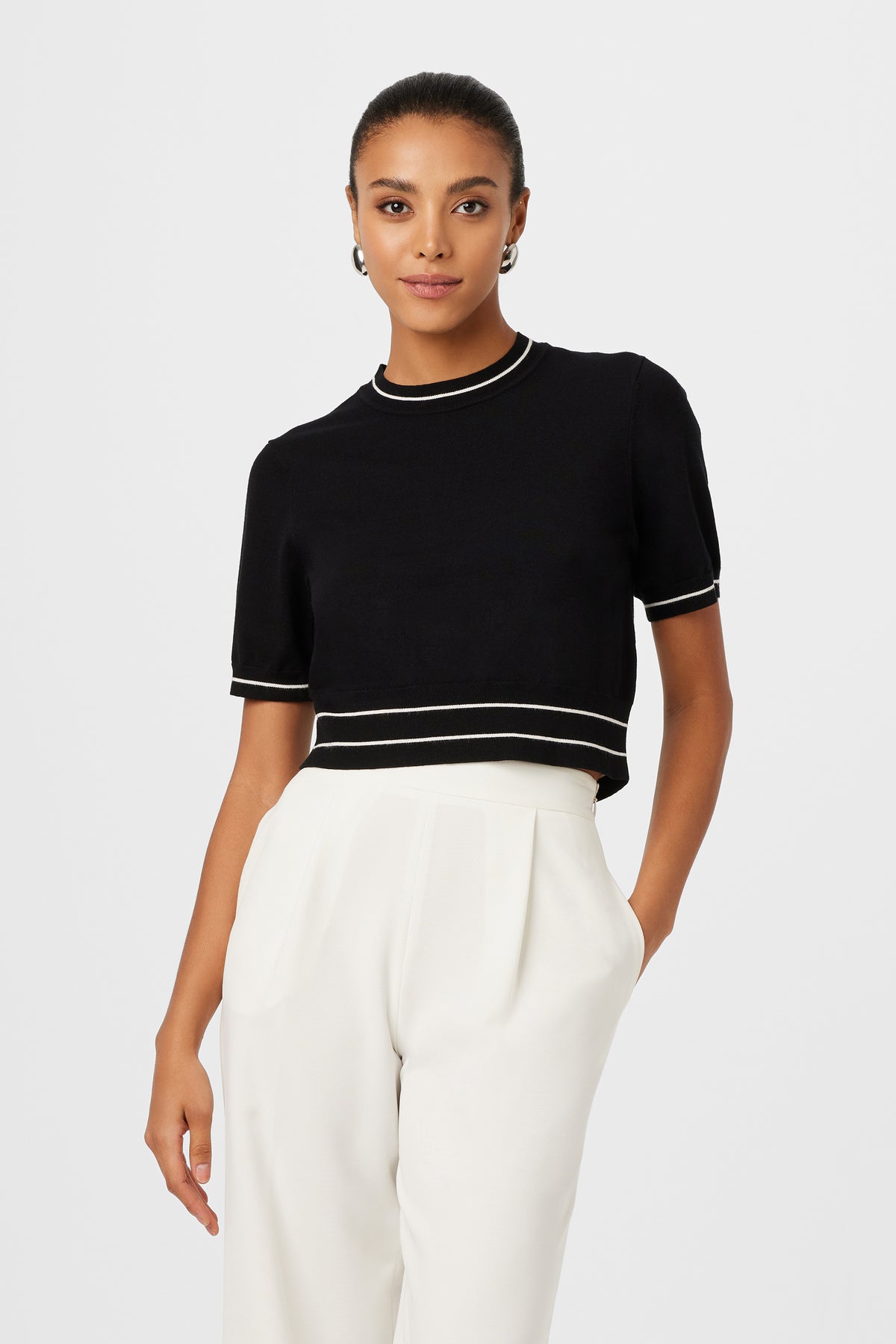 Ferne Short Sleeve Sweater - Toccin