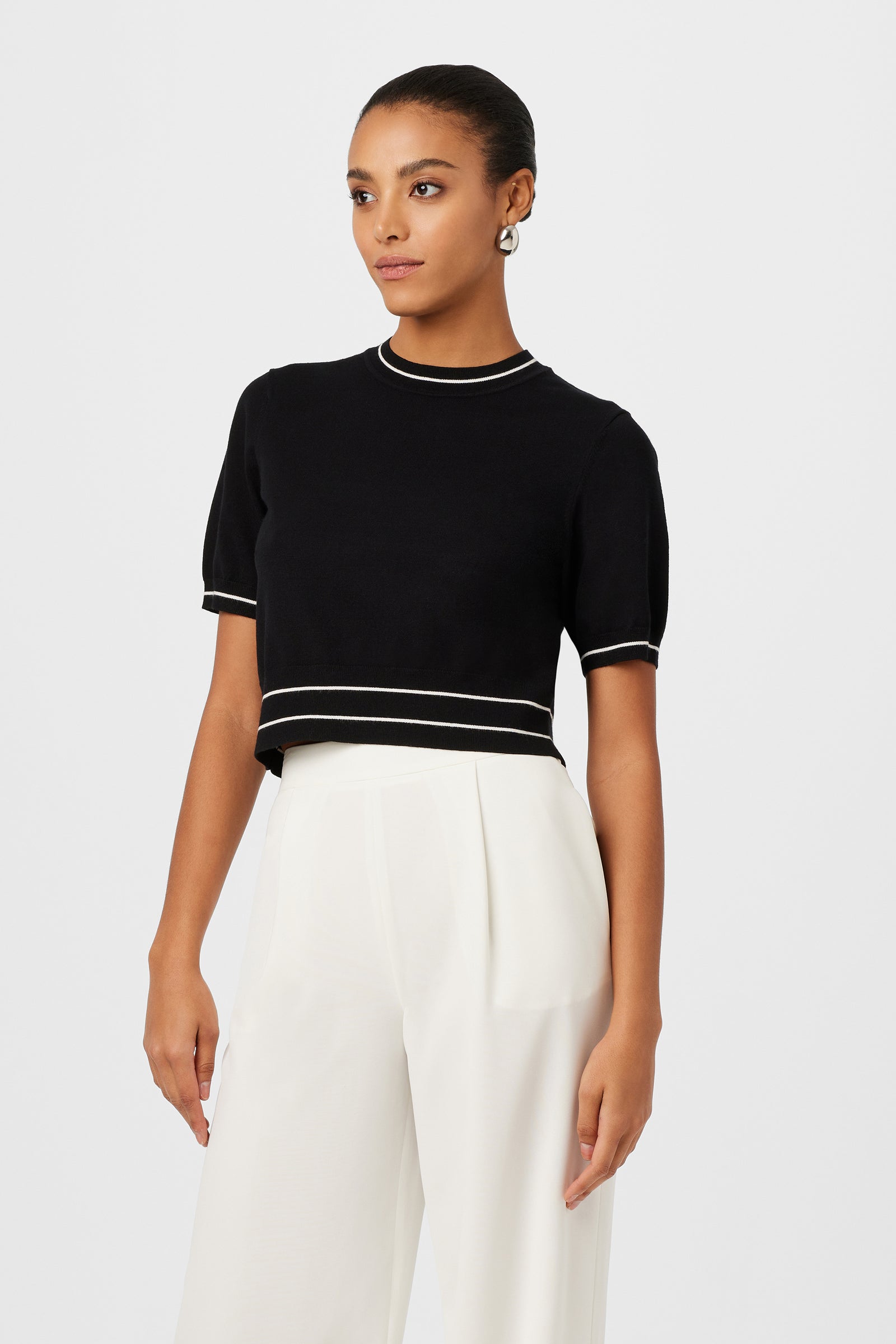 Ferne Short Sleeve Sweater - Toccin