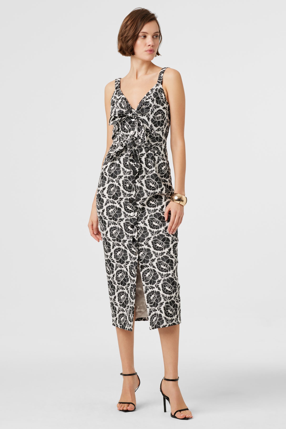 Gia Double Tie Front Dress - Toccin