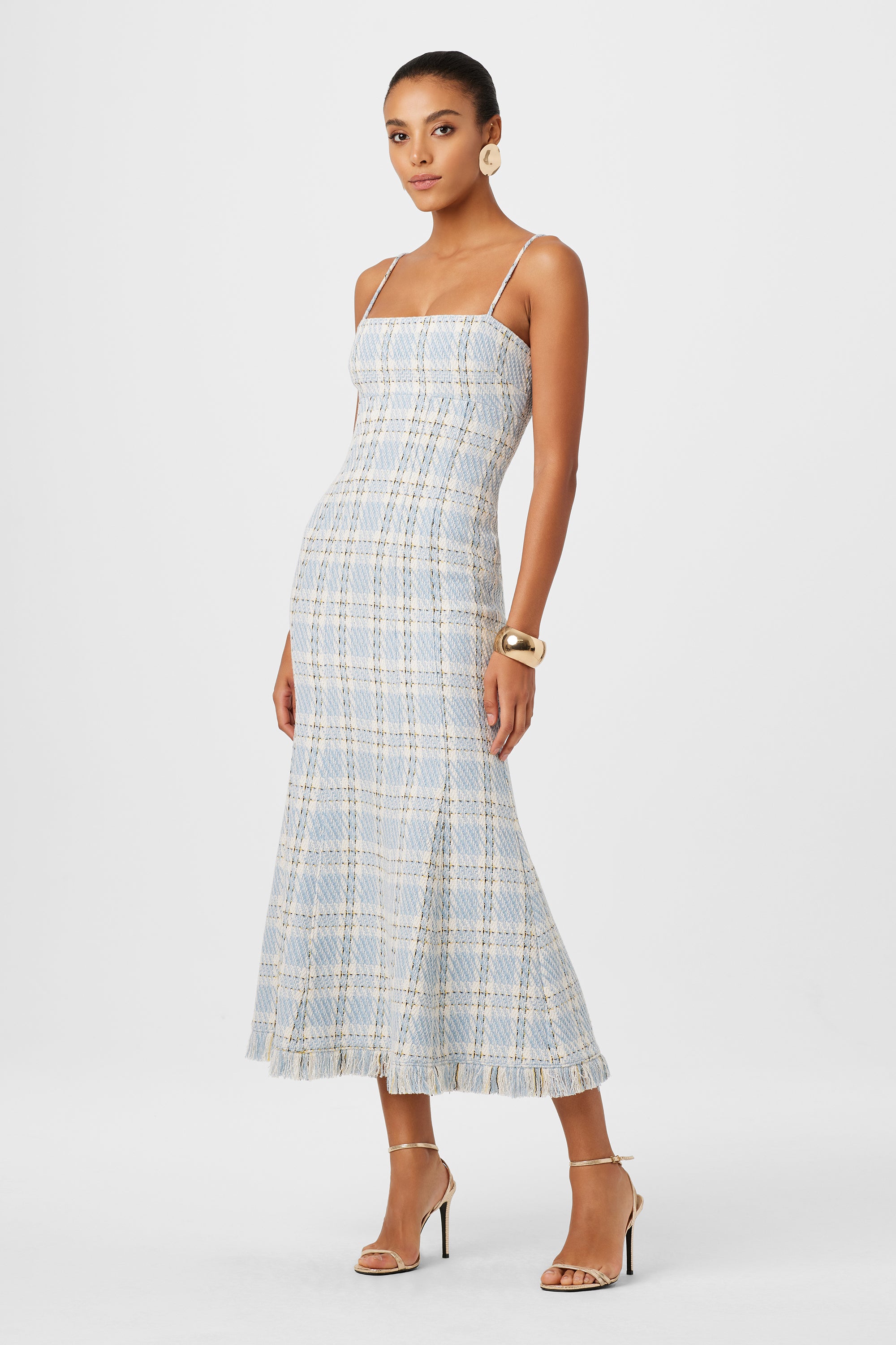 Josephine Fringe Bottom Dress - Toccin