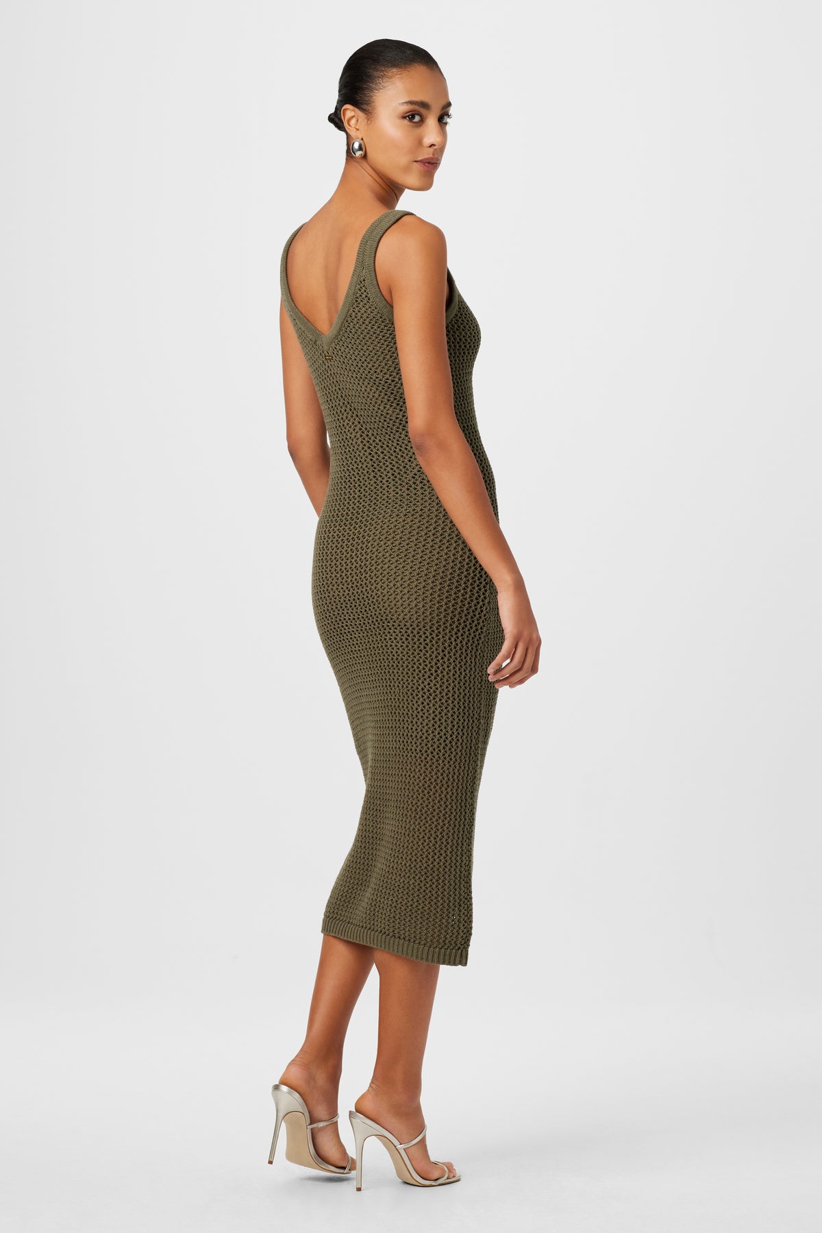 Summer Kayla Crochet Midi Dress - Toccin