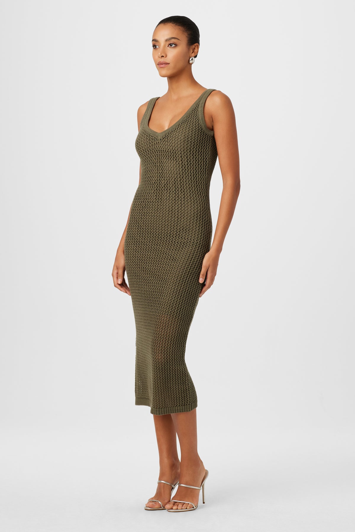 Summer Kayla Crochet Midi Dress - Toccin