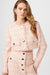 Lainey Crew Neck Tweed Jacket - Toccin