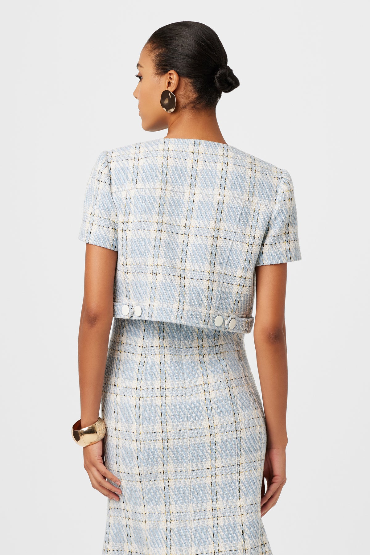 London Short Sleeve Crop Jacket - Toccin