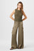 Maia Satin Cargo Pants - Toccin