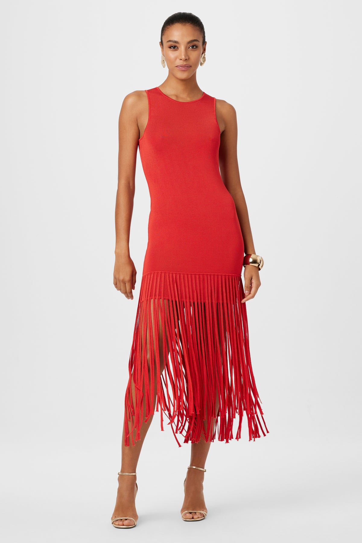 Margaux Fringe Dress_ - Toccin